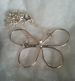 Necklace worn in trailer